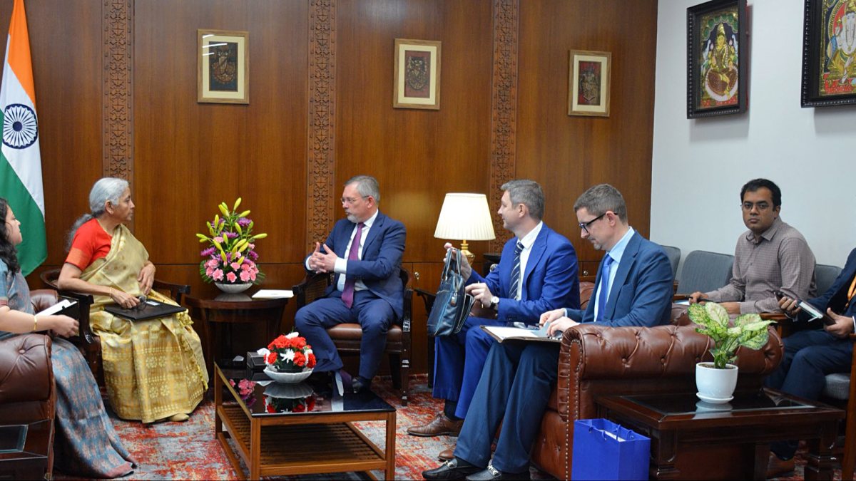 Sitharaman meets Russian ambassador Denis Alipov in Delhi